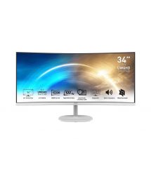 Монітор MSI 34" PRO MP341CQW 2xHDMI, DP, MM, VA, 3440x1440, 21:9, 100Hz, FreeSync, білий