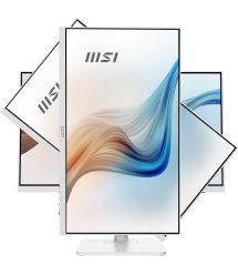 Монітор MSI 23.8" Modern MD2412PW HDMI, USB-C, MM, IPS, 100Hz, 4ms, sRGB 114%, Pivot, білий