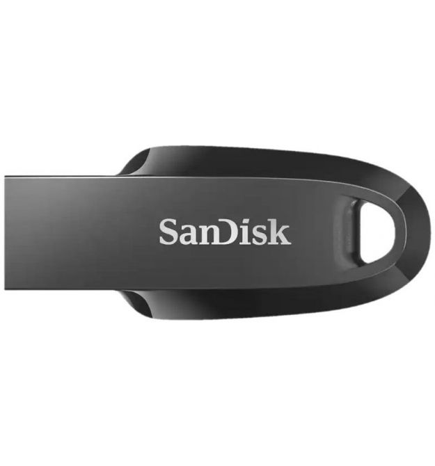 Накопитель SanDisk 64GB USB 3.2 Ultra Curve Black