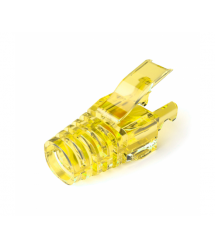 Ковпачок ізолюючий PiPo RJ-45 Cat.5 - Cat.6 (100 шт - уп.), Transparent-yellow