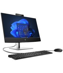 HP Комп'ютер персональний моноблок ProOne 440-G9 23.8" FHD IPS AG, Intel i5-13500T, 16GB, F512GB, UMA, кл+м, DOS, чорний