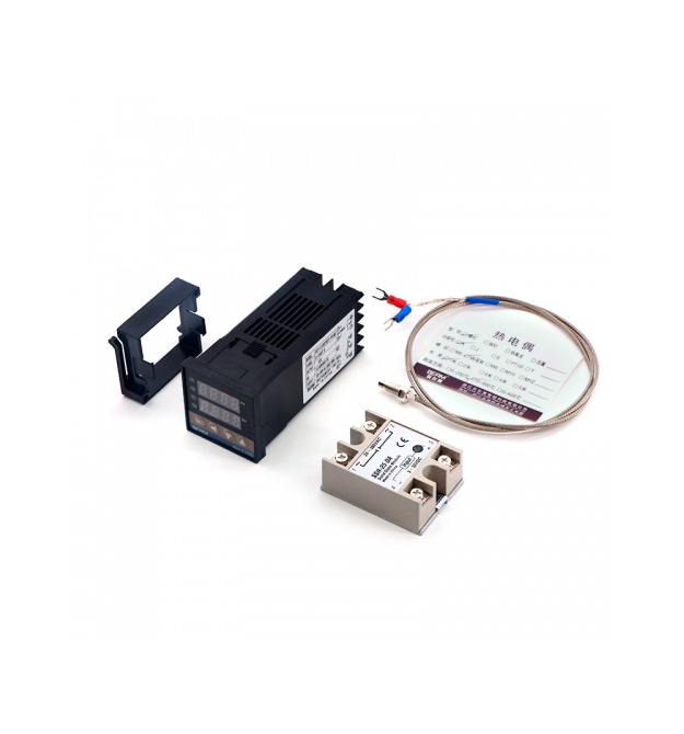 Контролер температури + твердотільне реле REX-C100FK07-V*AN+SSR-25DA+M6
