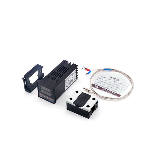 Контролер температури + твердотільне реле REX-C100FK07-V*AN+BRM-40DA+M6
