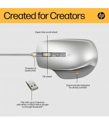 Миша HP Creator 930, WL, сріблястий