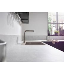 Смеситель для кухни Hansgrohe Talis M54, длина излива - 215мм, вытяжной, рычаг, KM270sBox, матовый черный