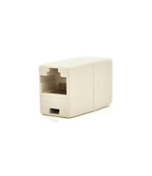 Соединитель RJ45 8P8C мама - мама RJ45 для соединения кабеля, бежевый, Q100