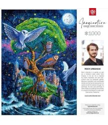 Пазл GoodLoot Imagination: Roch Urbaniak Owl Island / Wyspa Sow Puzzles 1000 елементів