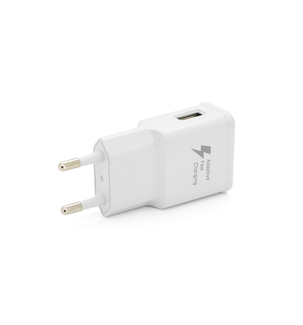 СЗУ 110-240V, 1xUSB, 5V - 2A, White, Blister-box