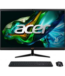 Acer ПК Моноблок Aspire C24-1800 23.8" FHD, Intel i3-1305U, 8GB, F512GB, UMA, WiFi, кл+м, без ОС, чорний