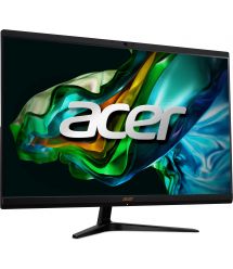 Acer ПК Моноблок Aspire C24-1800 23.8" FHD, Intel i3-1305U, 8GB, F512GB, UMA, WiFi, кл+м, без ОС, чорний