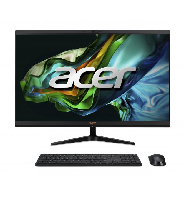 Acer ПК моноблок Aspire C27-1800 27" FHD, Intel i3-1305U, 8GB, F512GB, UMA, WiFi, кл+м, без ОС, черный