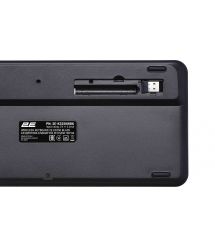 Клавіатура мембранна 2E KS250 84key, WL/BT, EN/UK, чорно-сірий