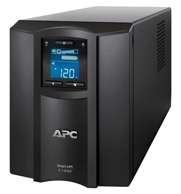 APC ИБП Smart-UPS C 1000VA/600W, LCD, USB, SmartConnect, 8xC13