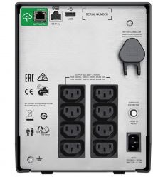 APC Джерело безперебійного живлення Smart-UPS C 1500VA/900W, LCD, USB, SmartConnect, 8xC13