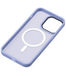 2E Чехол Basic для Apple iPhone 15 Pro, Soft Touch MagSafe Cover, Light Blue