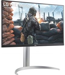 Монитор LG 27" 27UP650-W 2xHDMI, DP, Audio, IPS, Pivot, 3840x2160, DCI-P3 95%, FreeSync, Pivot, HDR400