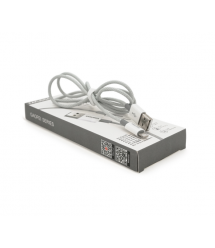 Кабель iKAKU KSC-723 GAOFEI smart charging cable for iphone, Gray, довжина 1м, 2.4A, BOX