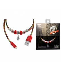 Кабель iKAKU POTALA series for micro, Red, довжина 0.5м, 2.4A, BOX