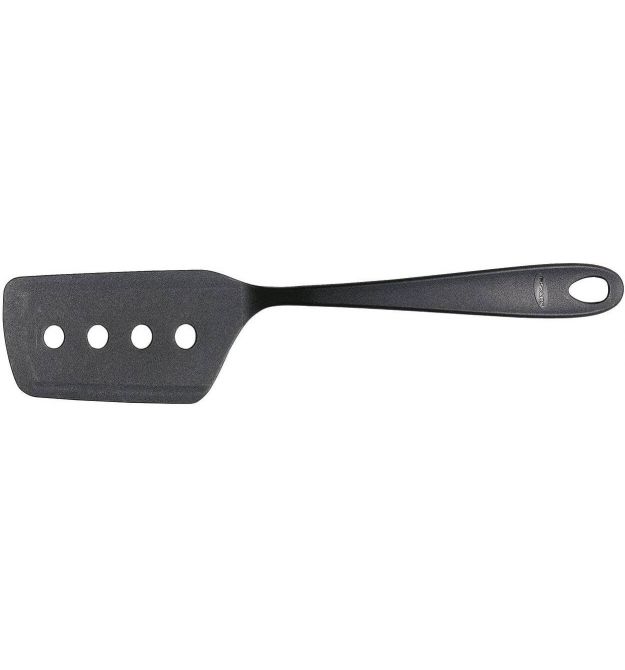 Fiskars Лопатка кухонная Essential, 28см, пластик, черный