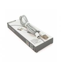 Кабель iKAKU KSC-723 GAOFEI smart charging cable for micro, Gray, довжина 1м, 2.4A, BOX