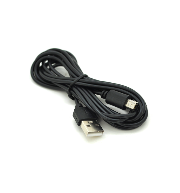 Кабель USB 2.0 (AM - Mini 5 pin) 2м, чорний