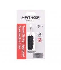 Wenger Замок кодовый, TSA Combination Lock, чёрный