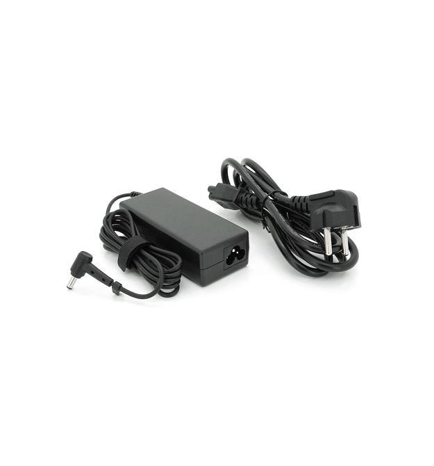 Блок живлення MERLION для ноутбука ASUS 19V 3.42A (65 Вт) штекер 4.5*3,0мм, довжина 0,9м + кабель живлення