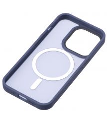 2E Чохол Basic для Apple iPhone 15 Ultra, Soft Touch MagSafe Cover, Dark Blue