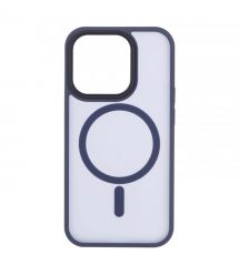 2E Чехол Basic для Apple iPhone 15 Pro , Soft Touch MagSafe Cover, Dark Blue
