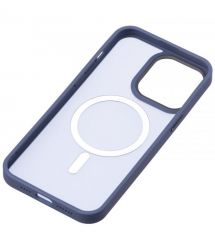 2E Чехол Basic для Apple iPhone 15 Pro , Soft Touch MagSafe Cover, Dark Blue