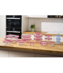 Tefal Форма универсальная с крышкой MASTERSEAL GLASS 700 мл стекло