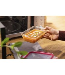 Tefal Форма универсальная с крышкой MASTERSEAL GLASS 700 мл стекло