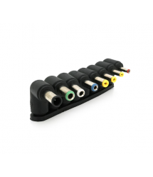 Набір перехідників 8 до 1 під роз'єм 5.5 х 2,1: 3,5х1,35 4,0 х1, 7 4,8 х1, 7 5,5 х1, 7 5,5 х2, 1 5,5 х2, 5 6,3 х3.0 6,0х3.0