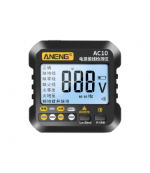 Тестер розеток ANENG AC10, функція перевірки ПЗВ