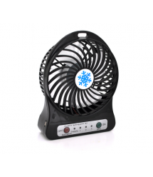 Портативний вентилятор Light Fan, 3 режими швидкості, акумулятор 18650, Mix color, Box