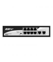 Коммутатор 2E PowerLink SP802G 10xGE (8xGE PoE, 2xGE Uplink, 120W), неуправляемый