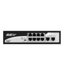 2E Комутатор PowerLink SP802F 10xFE (8xFE PoE, 2xFE Uplink, 96W), некерований