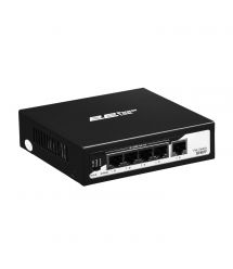 Комутатор 2E PowerLink SP401F 5xFE (4x FE PoE, 1xFE Uplink, 55W), некерований