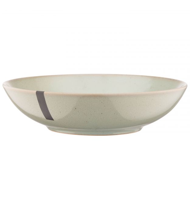ARDESTO Тарелка суповая Lecco, 20 см, серая, керамика