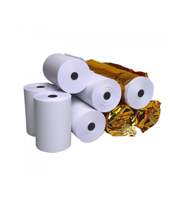 Термоетикетка Merlion 57x50, довжина рулону 18м, 4 штуки в упаковці, ціна за 1 шт