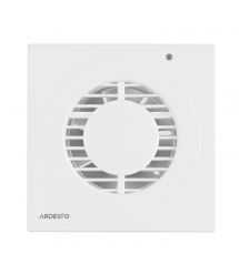 ARDESTO Витяжний вентилятор BFO-120W 20 Вт, 150 м3/г, 2300 об./хв., 35 дБ, білий