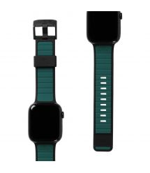 Ремешок UAG для Apple Watch 45/44/42 Torquay, Black-Turquoise