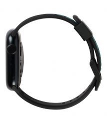 Ремешок UAG для Apple Watch 45/44/42 Torquay, Black-Turquoise