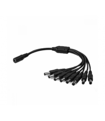 Дільник живлення DC-F-8xDC-M (D 5,5x2,1мм) кабель завдовжки 40см