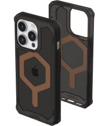 UAG Чехол для Apple iPhone 15 Pro Plyo Magsafe, Black/Bronze