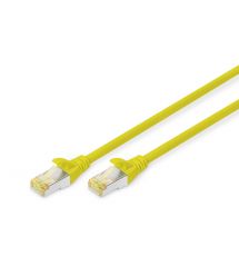 Патч-корд Digitus CAT 6a S-FTP, 1м, AWG 26/7, Cu, LSZH, жовтий