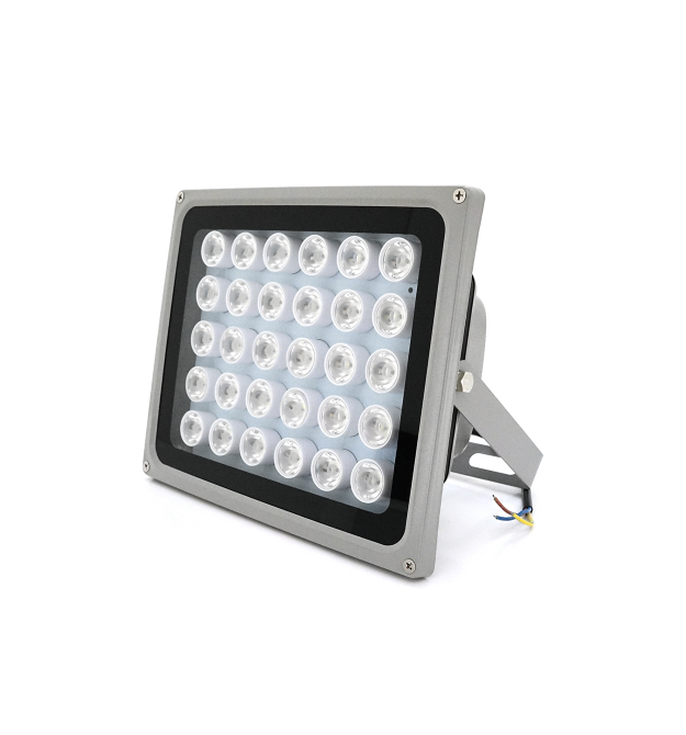 Прожектор спрямований із сутінковим датчиком YOSO 220V 36W, 30LED, IP66, кут огляду 60, дальність до 100м, 220*180*85мм, BOX