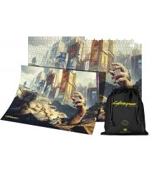 GoodLoot Пазл Cyberpunk 2077: Hand puzzles 1000 эл.