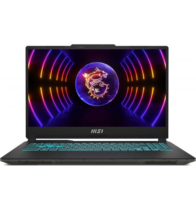 MSI Ноутбук Cyborg 15.6 FHD, Intel i5-12450H, 16GB, F512GB, NVD4060-8, DOS, черный