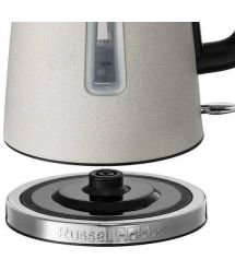 Russell Hobbs Электрочайник Luna Stone, 1.7л, металл, под камень, бежевый